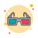3d glass icon